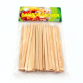 Royal 7&quot; Naturfarben Satay und Gemüse Bambusstäbchen flache Holzspieße zum Grillen